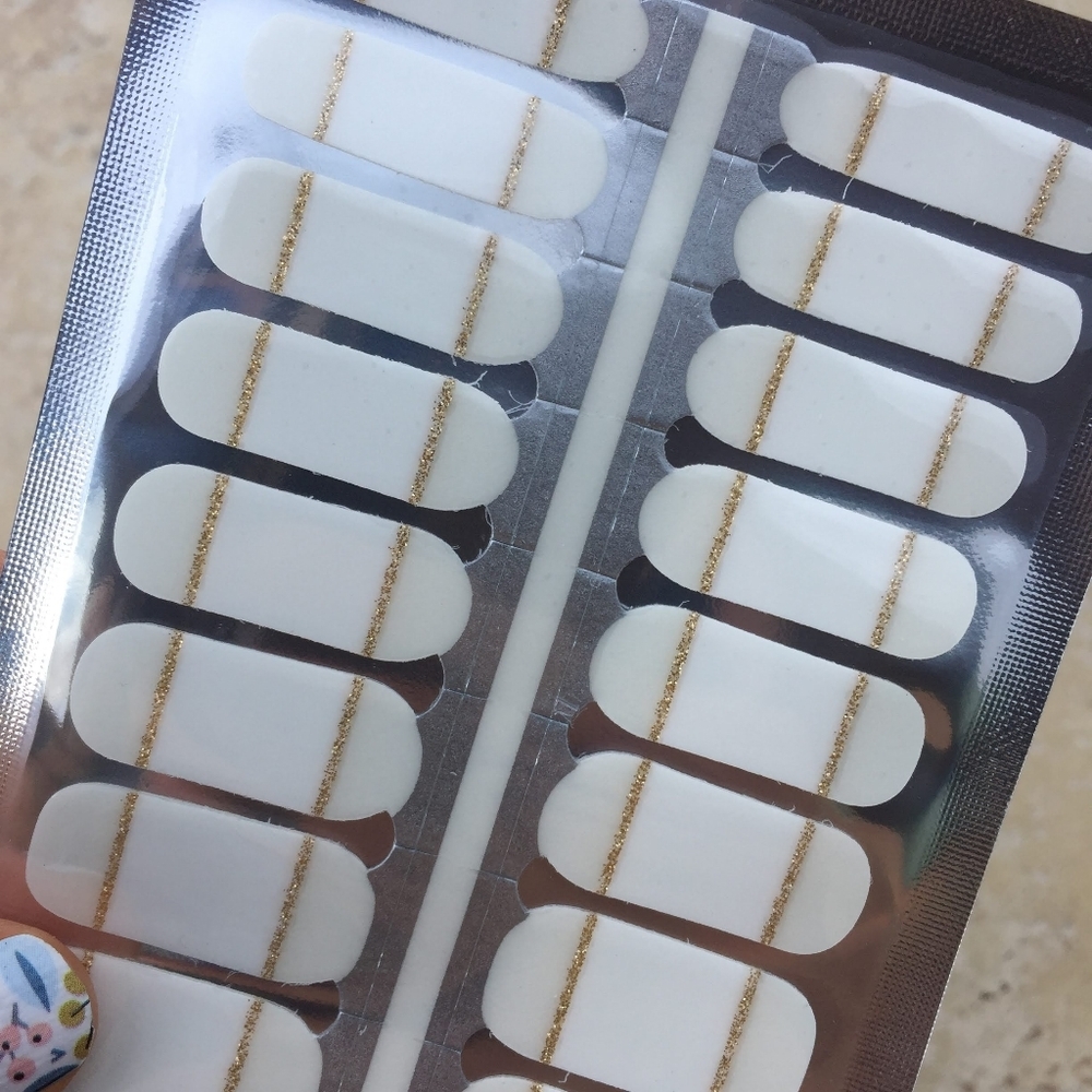 5 for $15 Nail Wrap - Fancy French Manicure